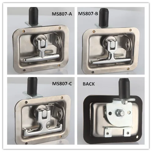 Factory price Meigu Latch MS807-B Padlockable Truck Toolbox lock / Canopy Lock Panel Handle Lock from China