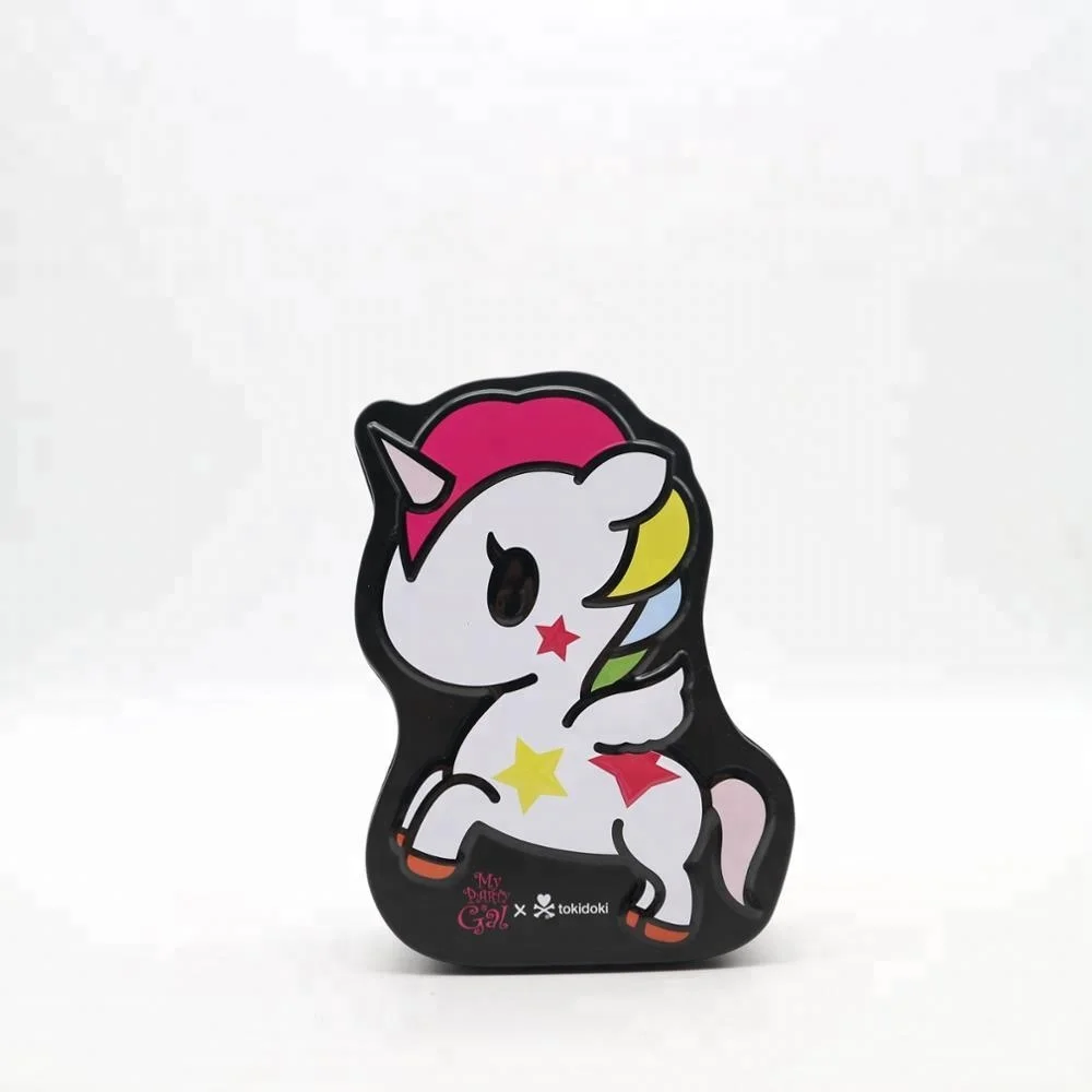 kids toy candy promotional tin box animal shaped mold Custom  box  small metal tin boxes