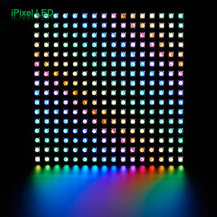 16x16 led matrix,256pixels ,IC APA102 flexible led panel display