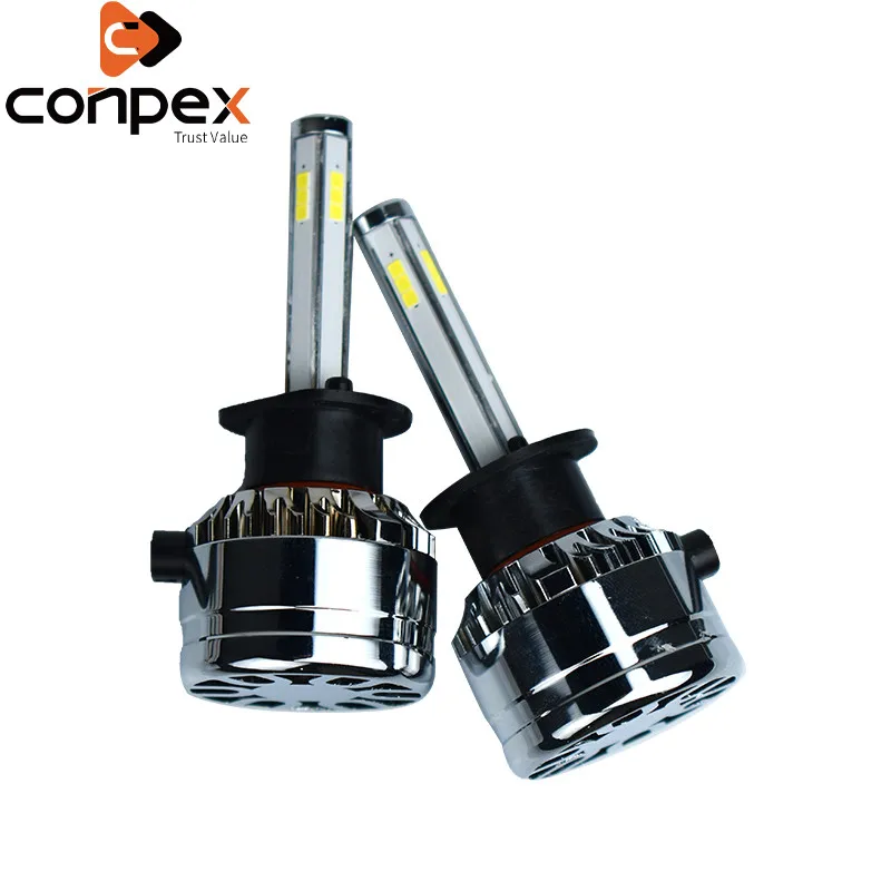 Conpex M4 4Sides H1 LED Car Headlight Bulbs