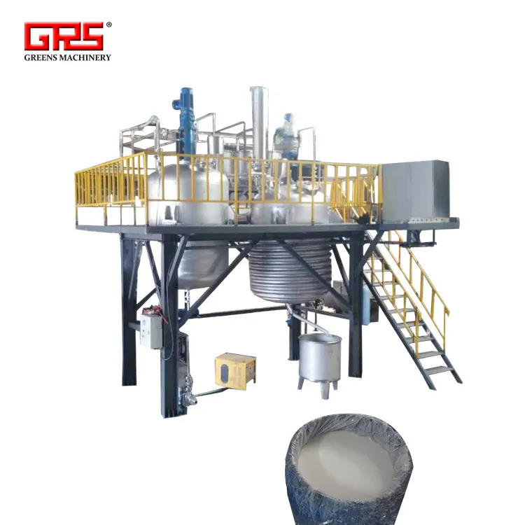 BOPP tape acrylic glue tank reactor, stainless steel reaction vessel automatic glue making machine