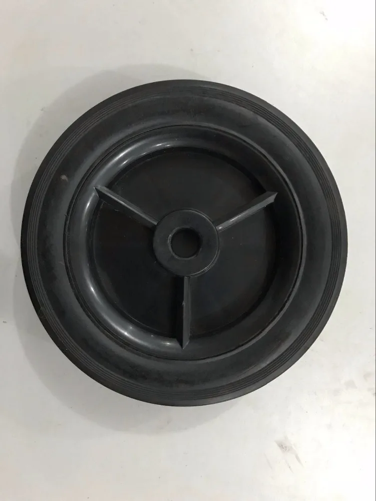 9 inch lawn mower plastic wheel for garden cart