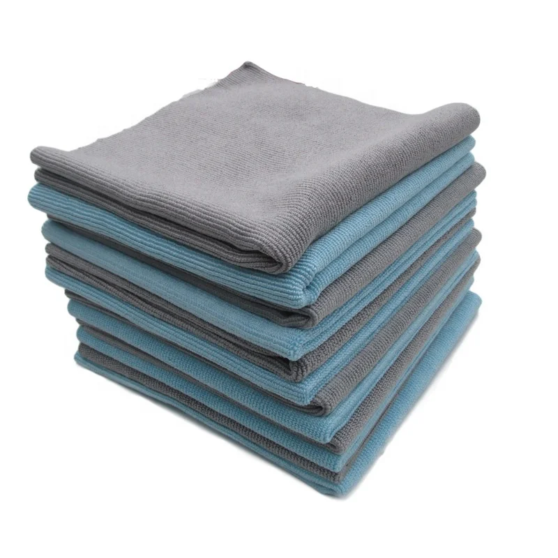 40x40cm Pearl Edgeless Microfiber Car Detailing Towel for Auto Buffing Polishing Wash Glass Window Wax Cleaning Cloth