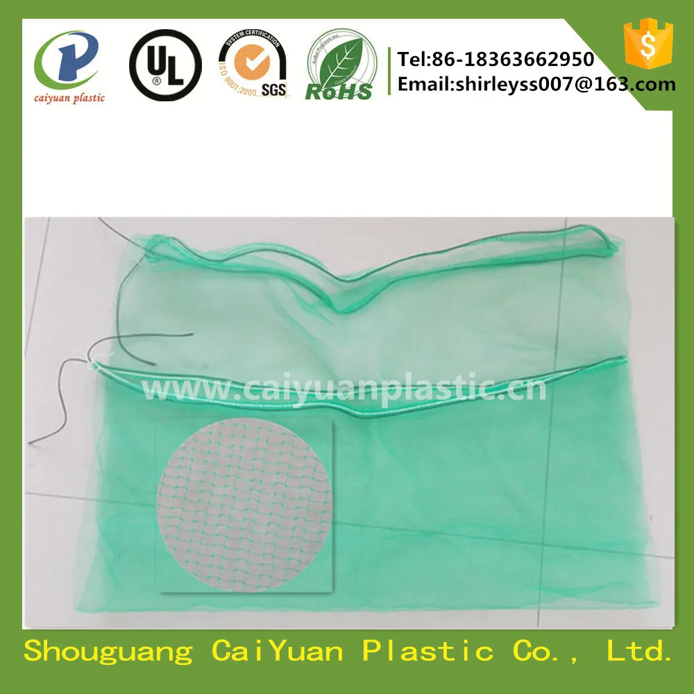 PE дата palm сетки сетчатый мешок с черный шнурки