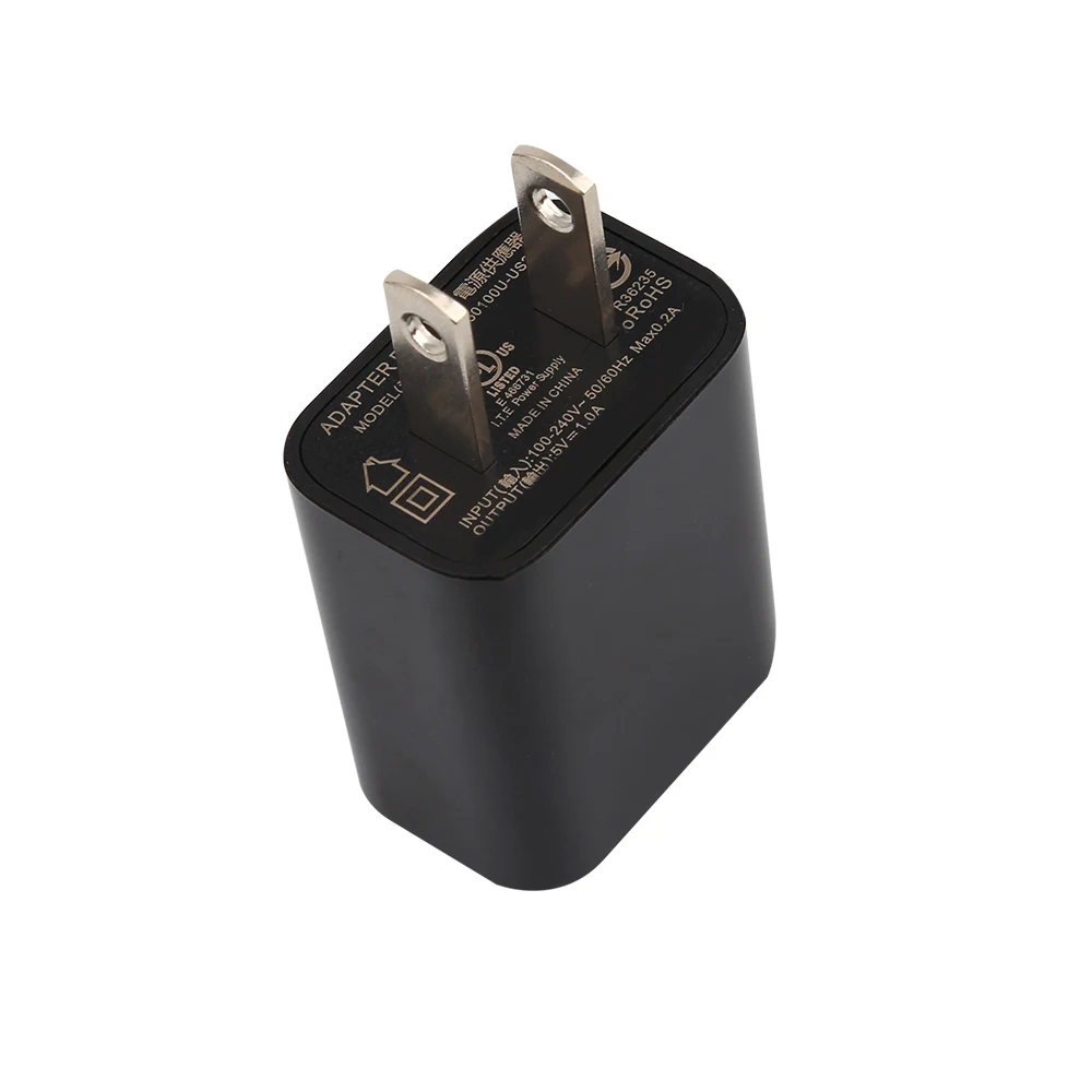 
Own factory mini 5W 5V 1A US Plug UL FCC Certifiacation USB Charger 