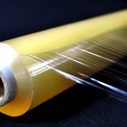 Лучшая цена, свежая ПВХ упаковочная пленка, большой рулон для пищевой пластиковой упаковки