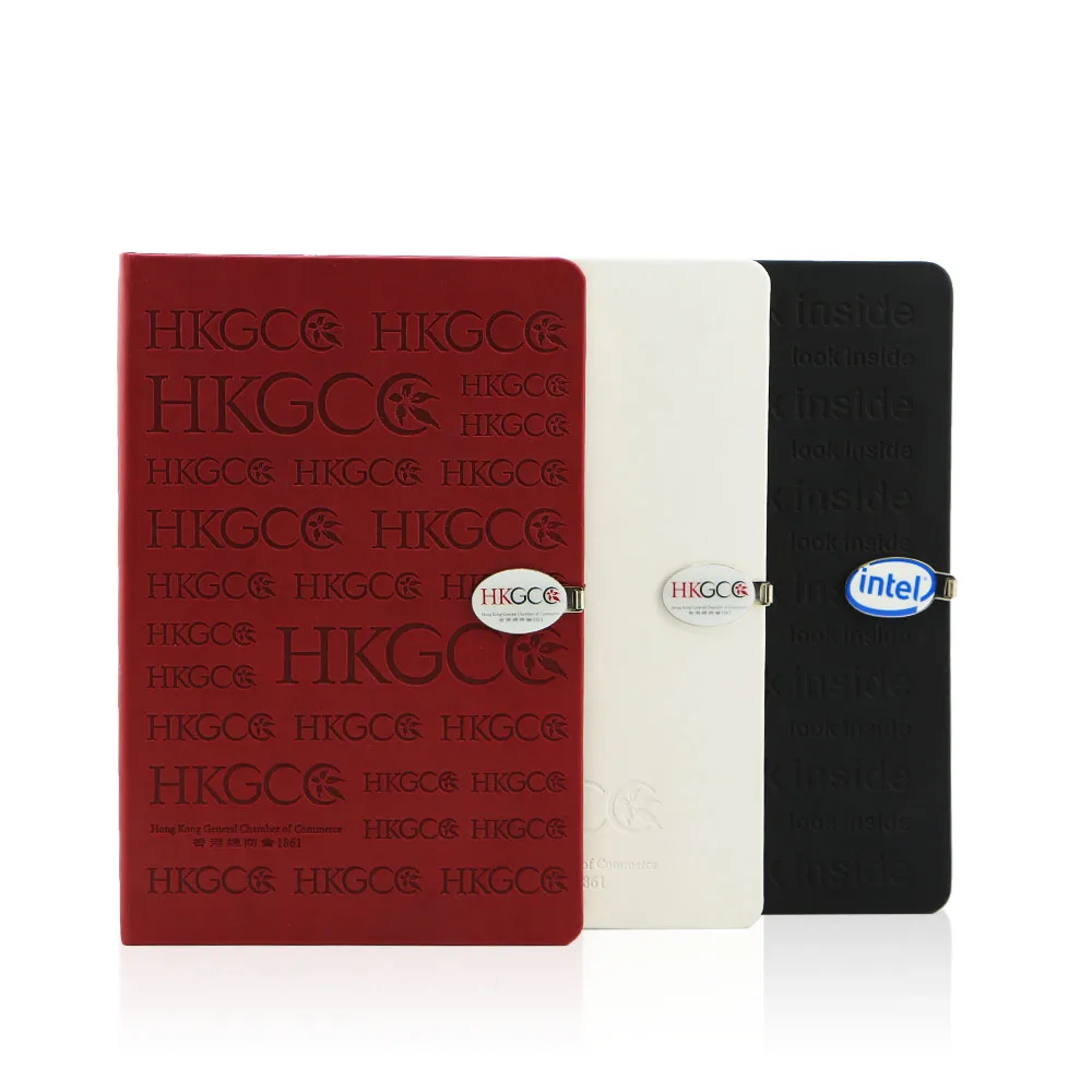 Ежедневник-планировщик формата А4/А5/А6, блокнот из белой искусственной кожи с индивидуальным логотипом, для печати на заказ