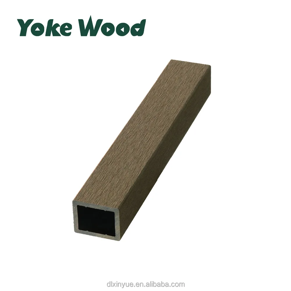 
Wpc square column Wood Plastic Composite Fence Pergola Curtain wall post 