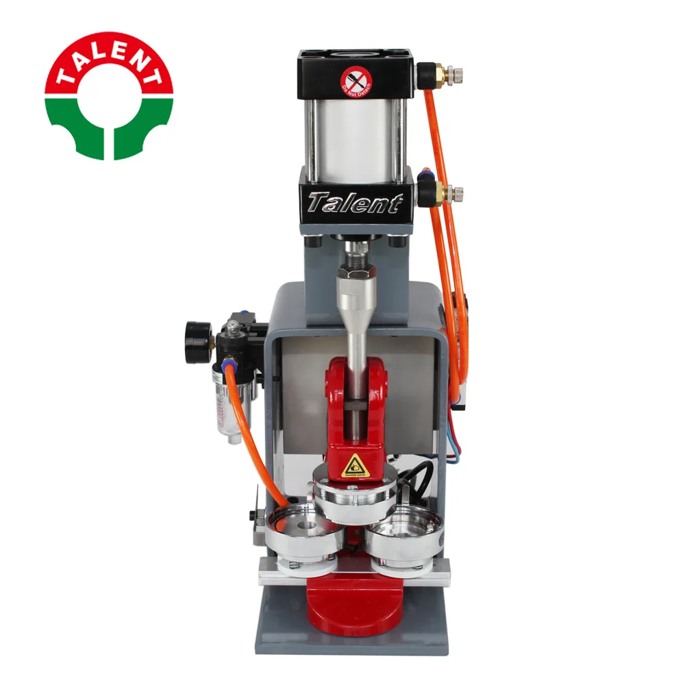 
High Quality China Wholesale Custom Pneumatic Button Badge Machine 