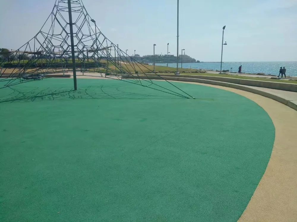 Colored EPDM crumb rubber granules, rubber crumb, EPDM rubber powder for Kids floor