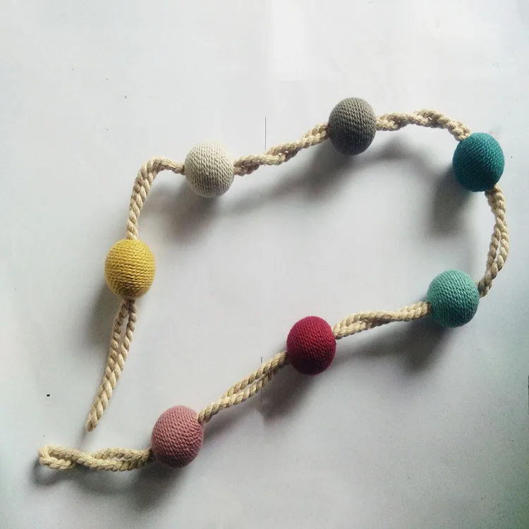 big Acrylic beads curtain tieback tassels fringe  2016 new products  curtains for the living room