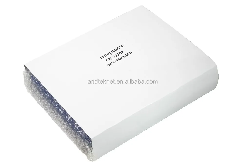Magnetic Induction &Eddy Current Coating Thickness Gauge CM-1210A 0~2000 um big LCD display