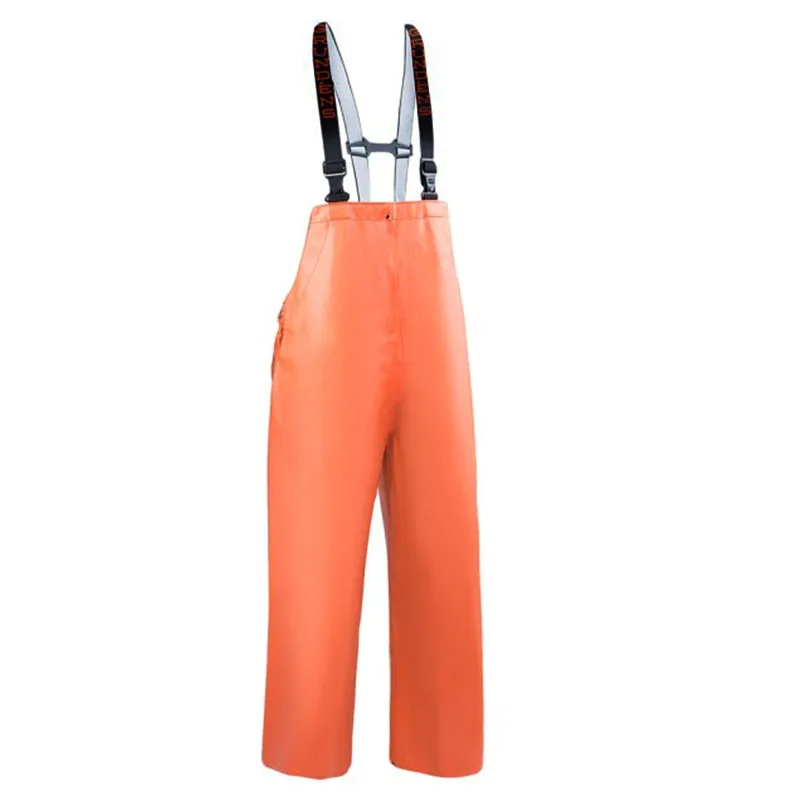 KM OEM PVC Hi Vis Rain Bib Pants Overalls