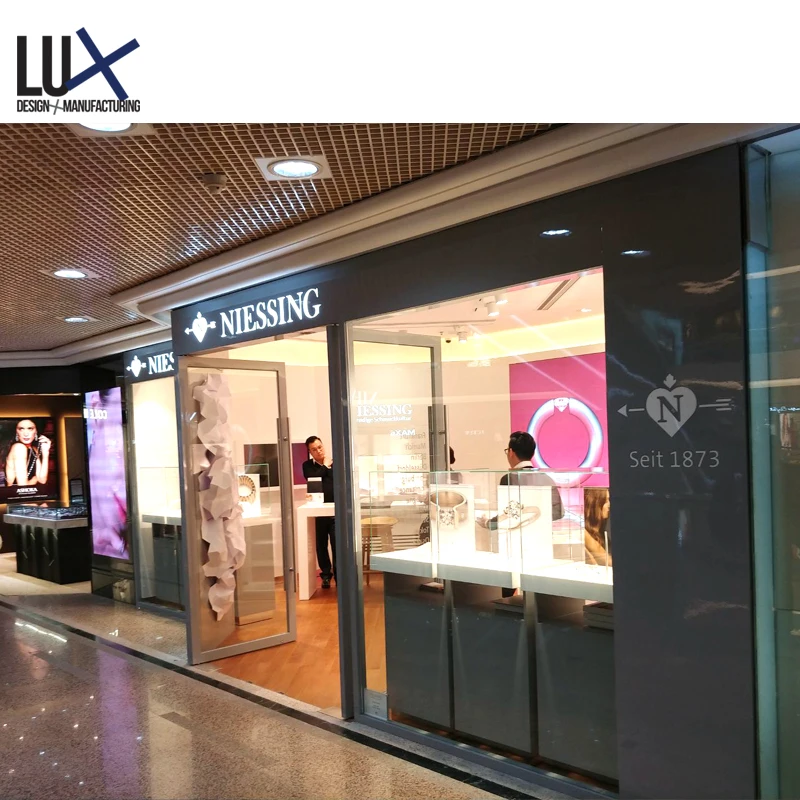 Роскошный дизайн, абсолютно новый интерьер ювелирного магазина, дизайн магазина ювелирных изделий высокого качества