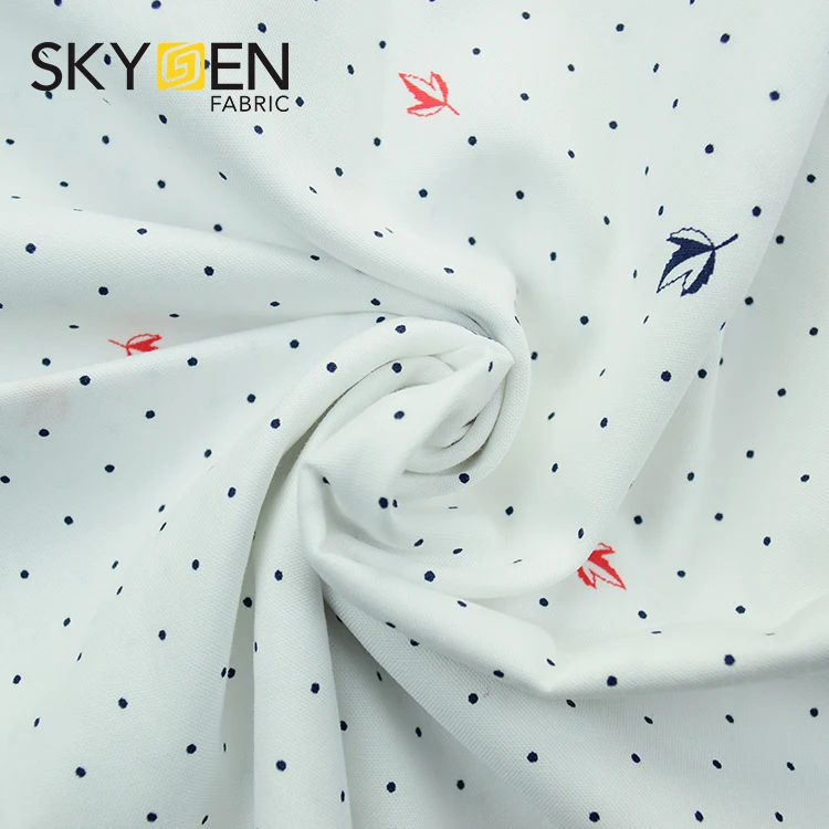 Брендовая мужская рубашка из ткани Оксфорд с саржевым переплетением из 100 хлопка с принтом