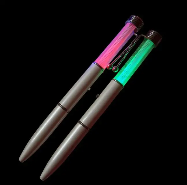 Gift Item High Quality Led Light Pen Logo Ballpoint