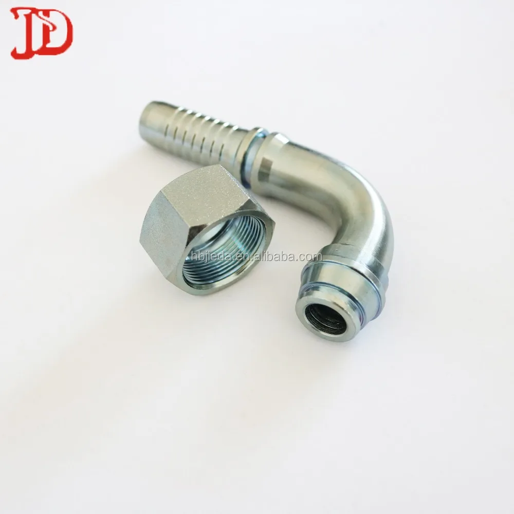 Хэбэй Фабрика показателя Женщина 90 градусов уплотнительное кольцо конец шланга установки