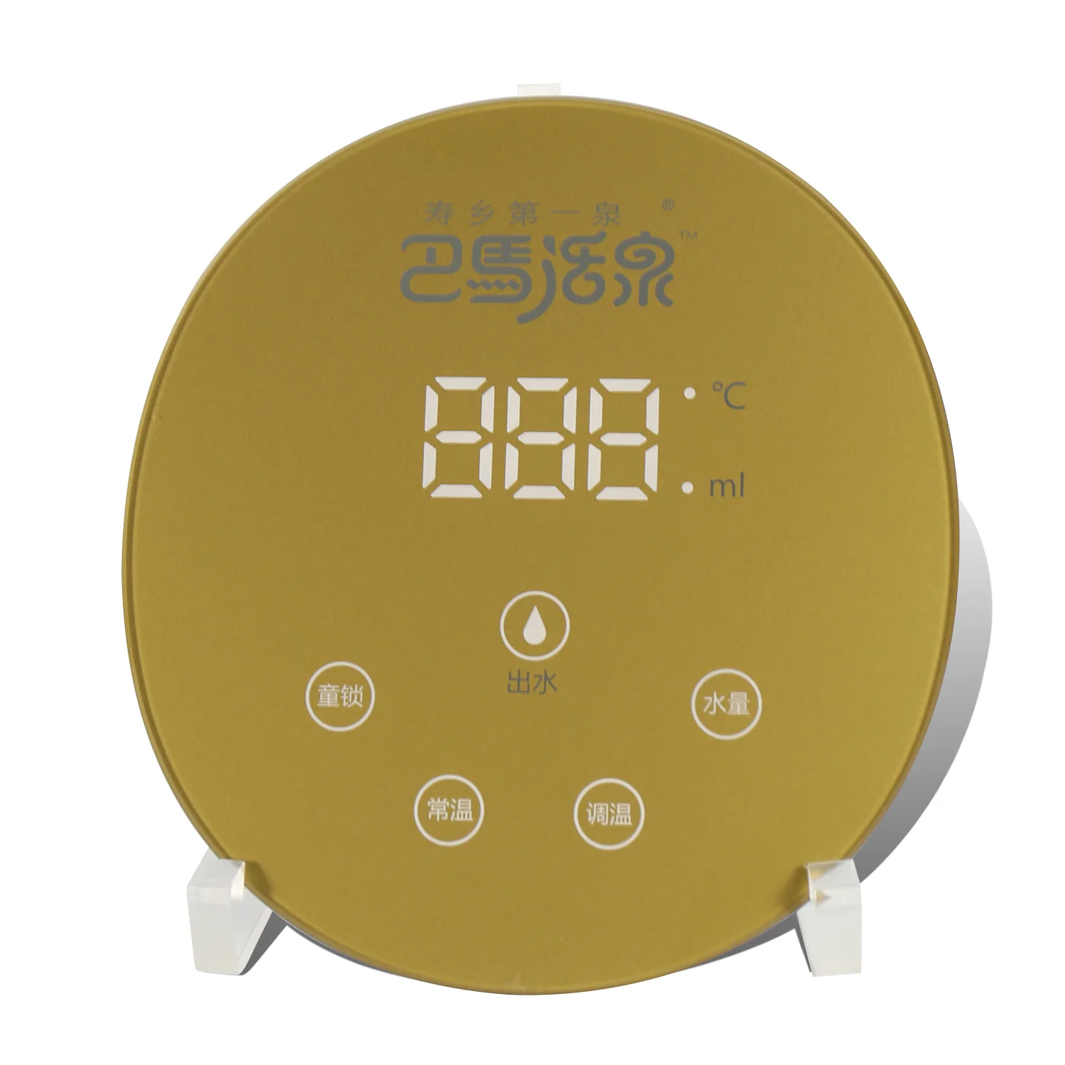 Пользовательские шелкография объектив акриловая панель управления