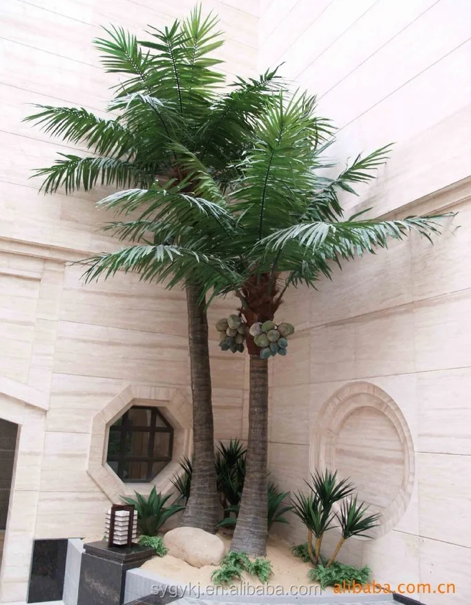 China factory high imitative coconut tree artificial tree