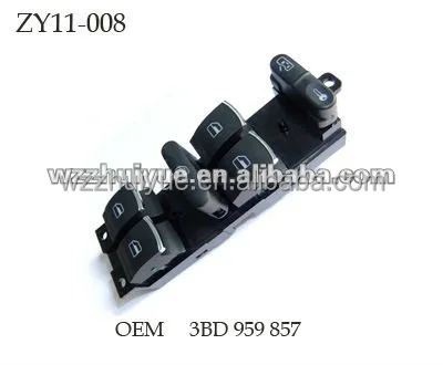 Высокое качество электрические стеклоподъемники переключатель для VW PASSANT 9PIN 3BD959857