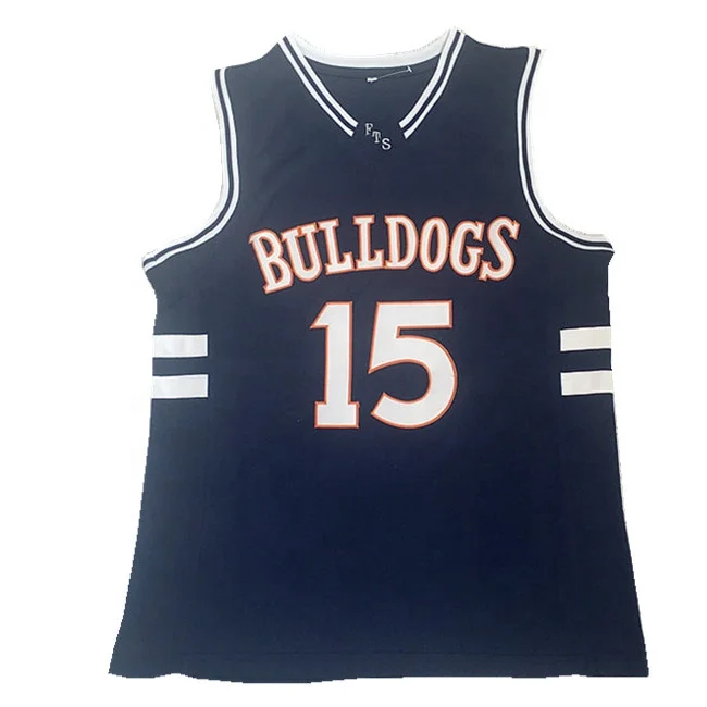 Hot Sale Mens  High School Jersey #15 J. Cole Throwback Retro Top Custom Mesh Basketball Jersey
