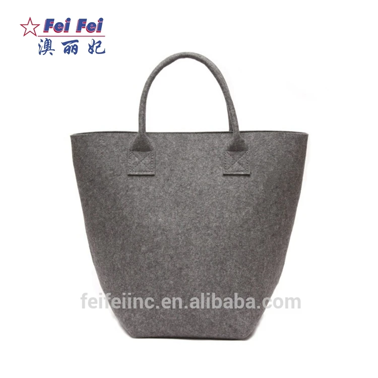 SEDEX/SGS  Promotional factory direct designer felt handbag accept logo customized
