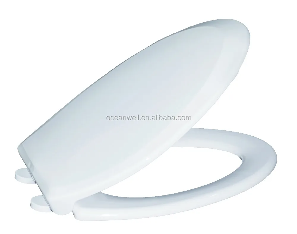 
American standard Elongated PP WC toilet seat cover with soft close and quick release function made in Ch ina  (1556033573)