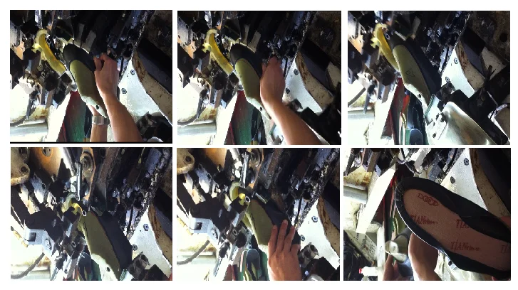 Hot sale toe lasting machine QF-737A  simple shoes making machine