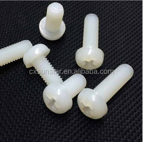 Nylon Screws M2 M2.5 M3 M4 M5 Nylon Phillips Screw Nut Washer Assortment Kit 120117