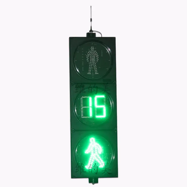 
300MM remote control traffic signal countdown timer pedestrian traffic light 