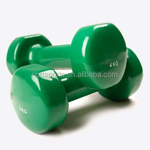 cheap latex free soft grip vinyl dumbbell for sale