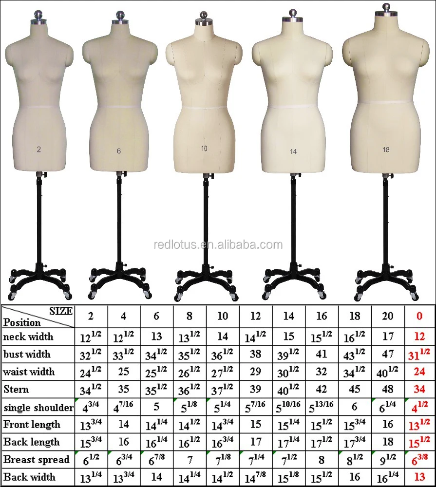 
Fiberglass female adjustable standing tailor dummy mannequin 