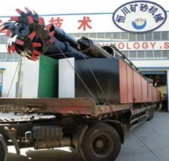 1000m3 Amphibious cutter suction dredger in Bangladesh for sale