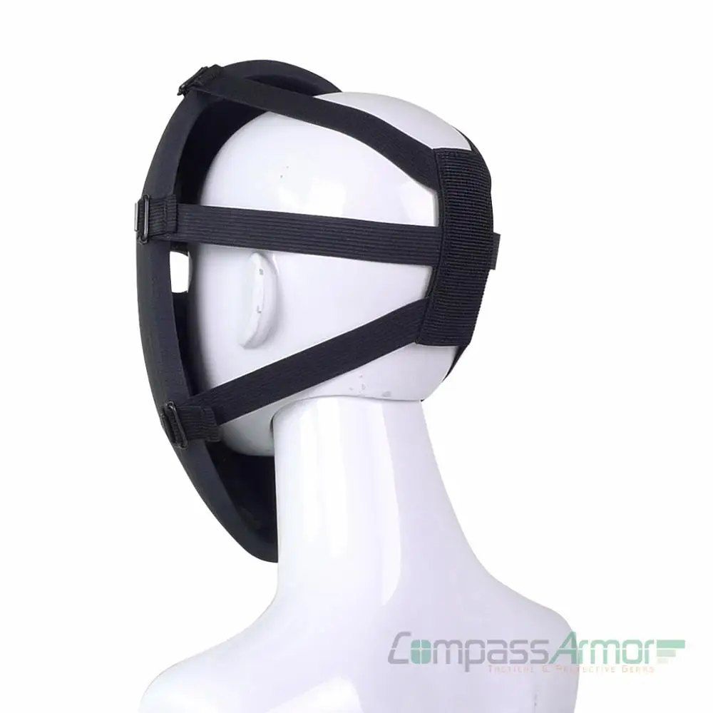 UHMWPE bulletproof material Full face mask for Police,Military,Security,Level NIJ IIIA, to stop 9mm,.44mag
