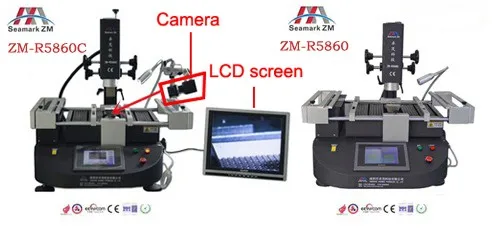 laptop mobile phone logic board repair machine ZM-R5860C bga reballing kit