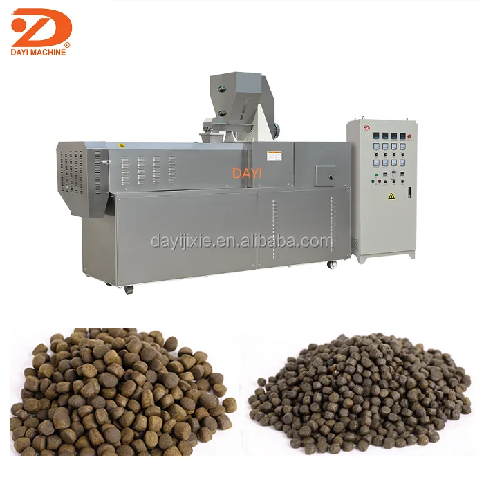 
Dayi dry animal pet dog food pellet making processing extruder 