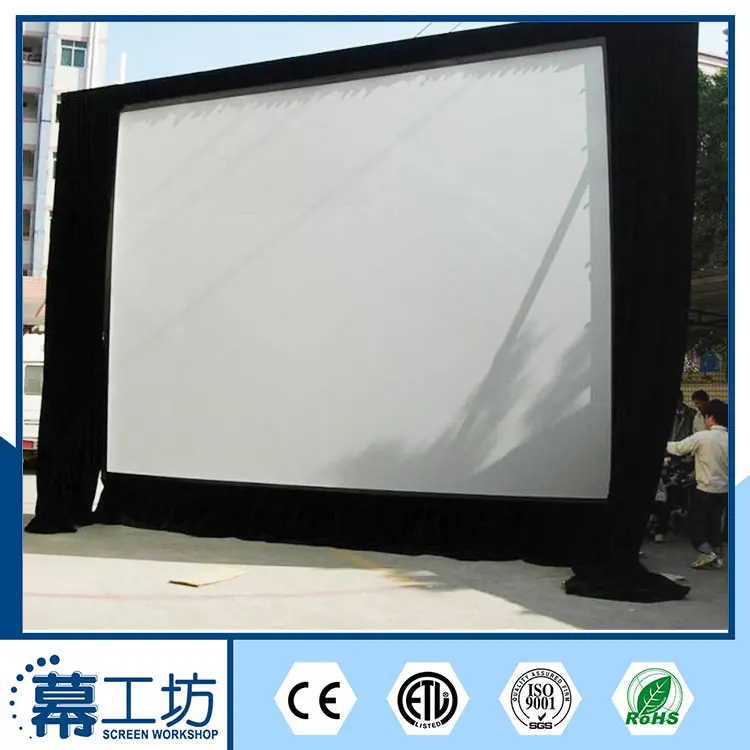 Золотой поставщик 60x90cm реклама сложенный экран, ширма моды алюминия