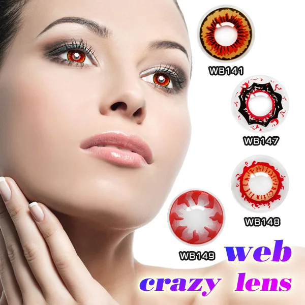 Old Mysterious Dracula Vampire Eye Crazy Contact Lenses