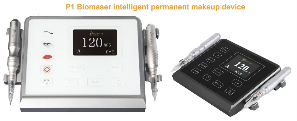 Biomaser Digital Cosmetic Tattoo Machines permanent makeup device for eyebrow micropigmentation tattooing