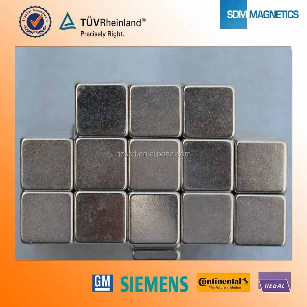 12-летним опытом супер сильный 50x20x10 мм неодимовый магнит