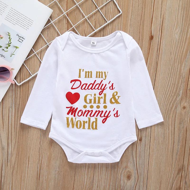 Baby Girl Clothes Outfits Infant Clothing Sets Romper + Red Tutu Skirt Newborn Baby Suits Clothes Set