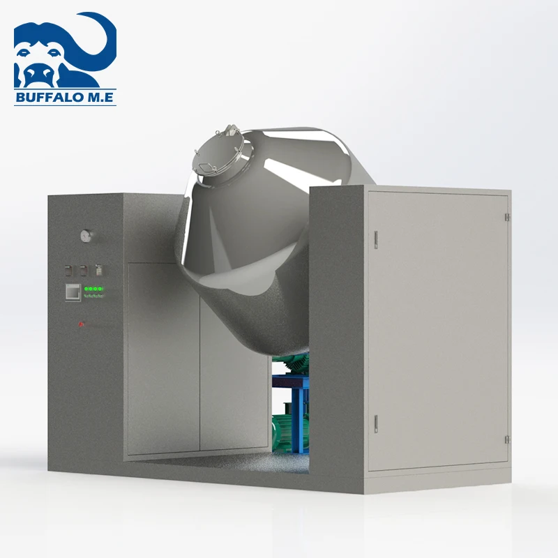 hot sale double cone vacuum powder drying machine