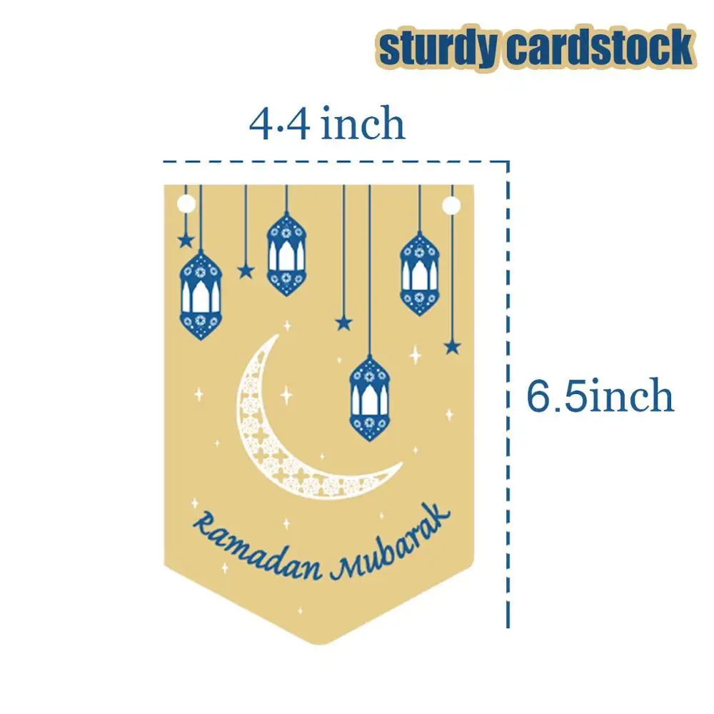 2022 ИД Мубарак баннер DIY необходимый мусульманский Рамадан тематические товары для вечеринок украшения Рамадан украшения