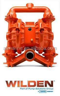 Wilden Pump, T series T1,T2,T4,T8 Aluminium case