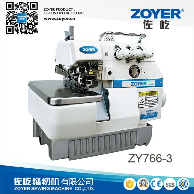 ZY766-4D Zoyer  4 thread direct drive sewing machine overlock