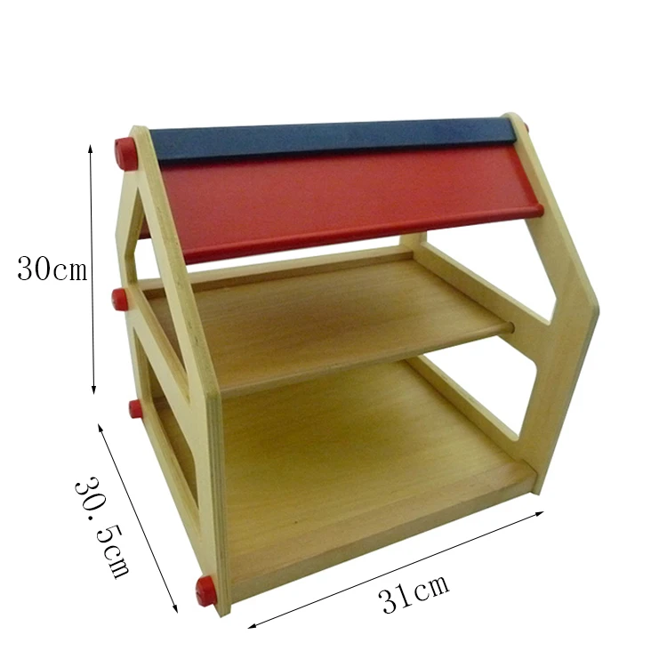 DIY Детский маленький деревянный игрушечный кукольный домик