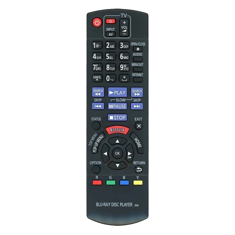 New N2QAYB000874 Remote Control For Panasonic Blu-ray Disc Player