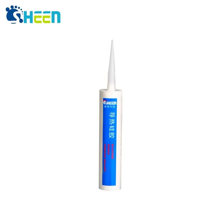 1.0W/mk White TIV800-10 Fast Cured Insulating Thermal Silicone Adhesive Glue