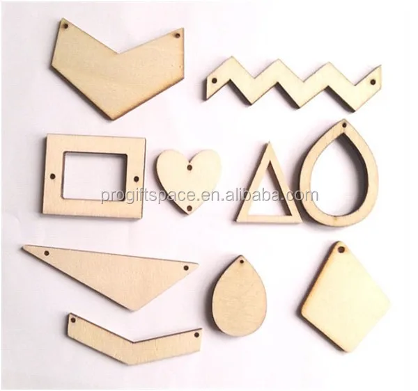
 2018 Геометрическая Лазерная Резка деревянных форм, сделано в Китае  