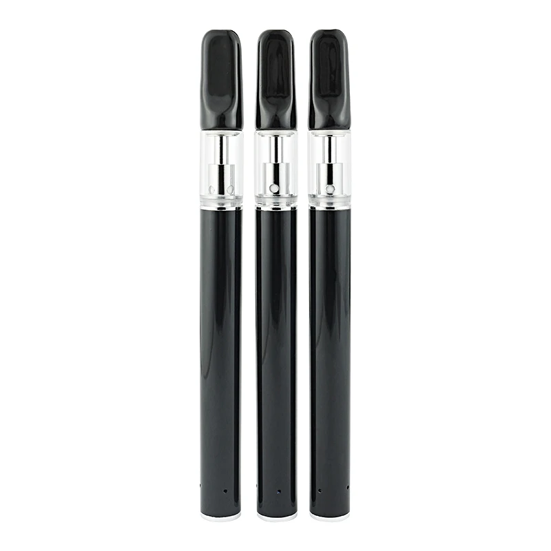 Vaporizer Pen Disposable .5ml  1.6mm 2.0mm Hole Size Vape Pens with Plastic Tube Packaging
